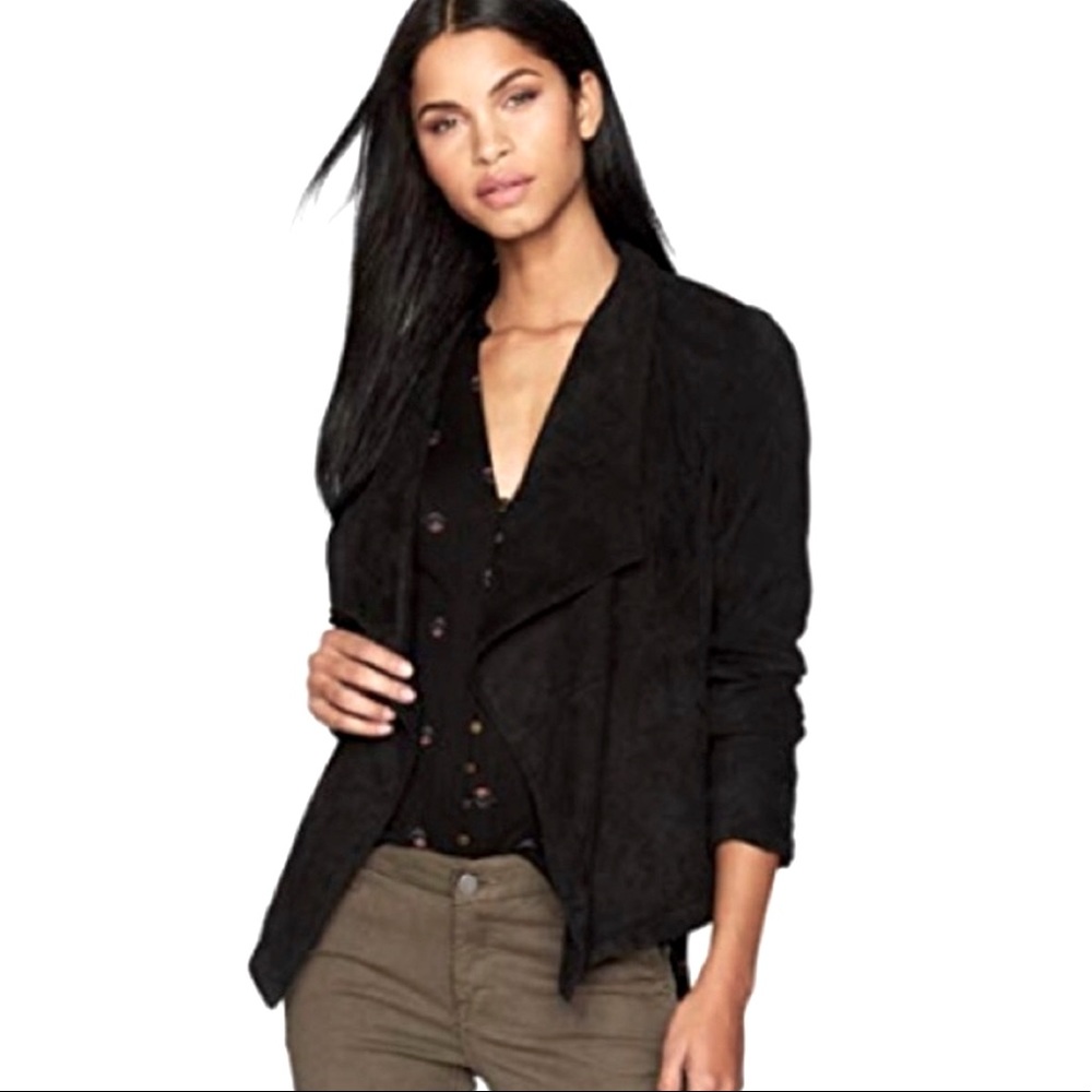 Jack by BB Dakota Drapey Faux Suede Jacket | Sz XS